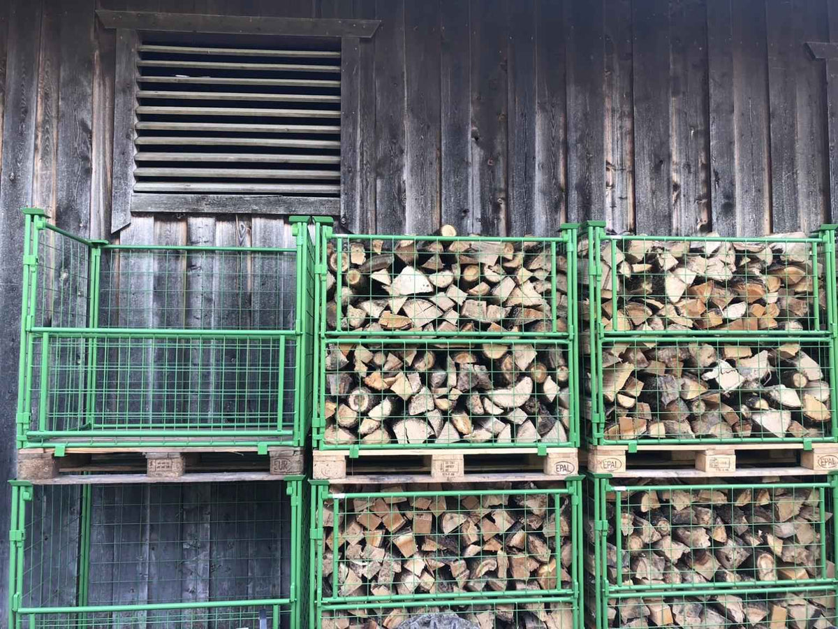 Vielseitige Lösungen für die Lagerung: Gitteraufsatzrahmen für Brennholz und große Materiallager - Abrollwerk