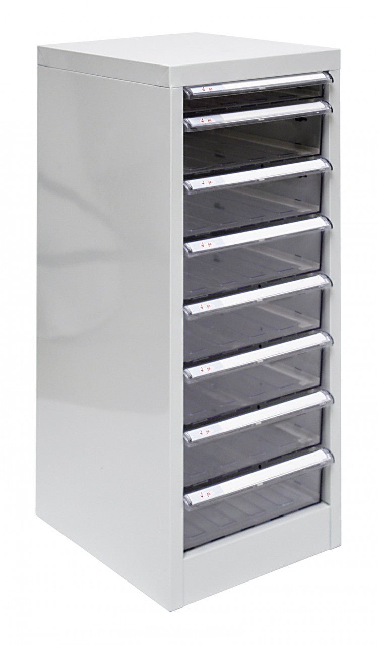 ADB Metall Schubladencontainer / Schubladenbox mit 8 Schubladen