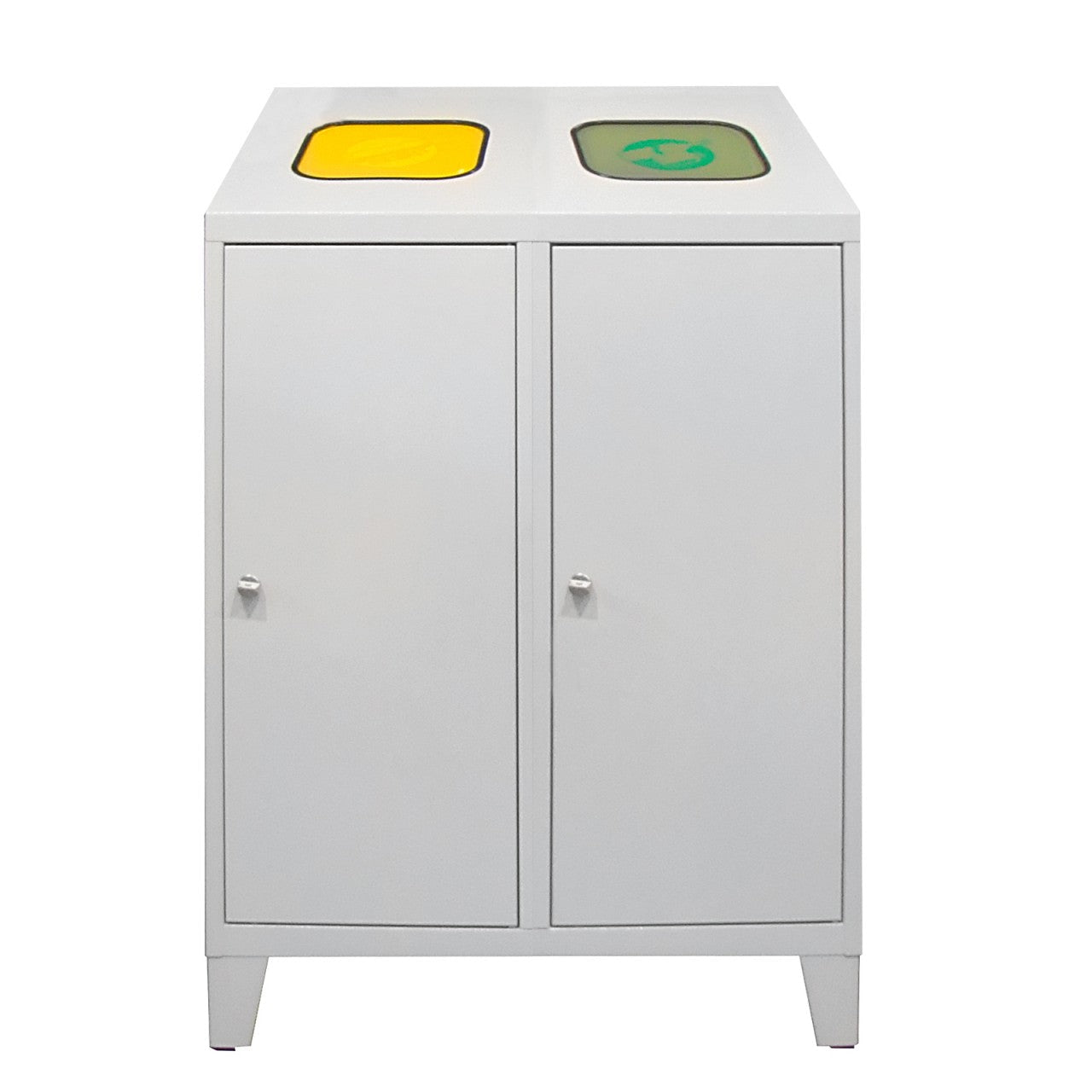 ADB Recycling-Abfallsammler mit 2 Beutelhalterungen