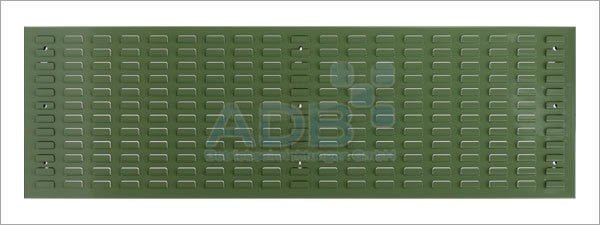 ADB Schlitzplatte, waagerecht, versch. Größen, Resedagrün (RA