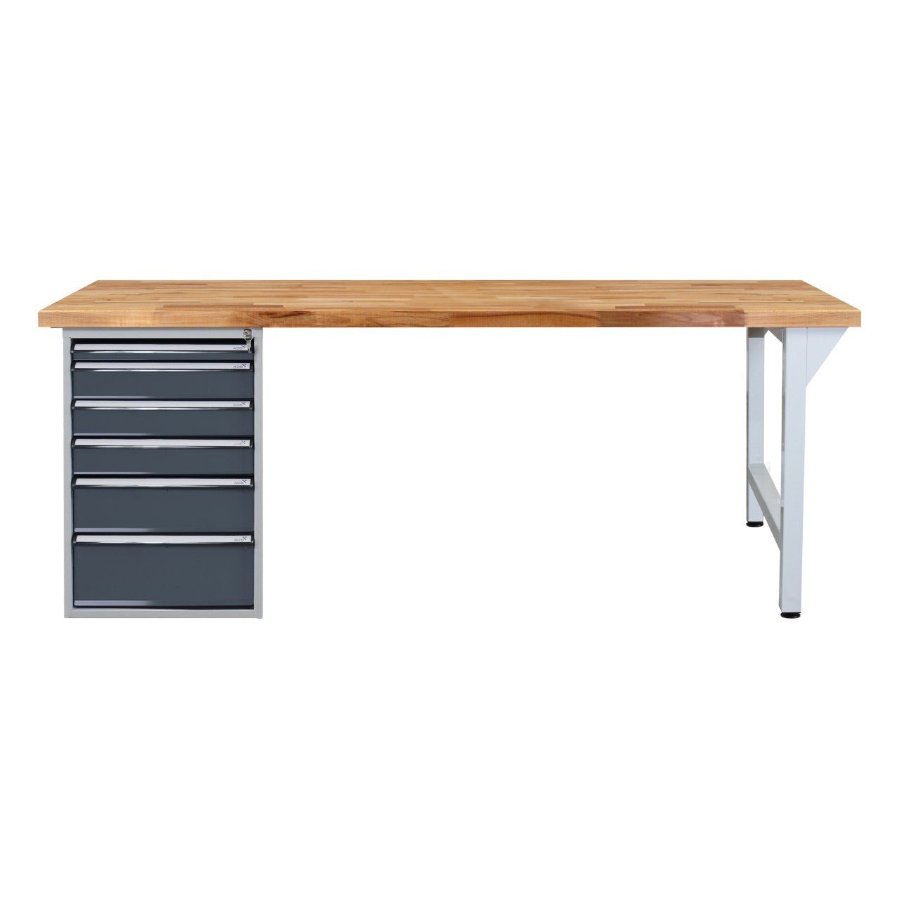 ADB Werkbank 1 Schubladenbox+Fuä 2000x750x50