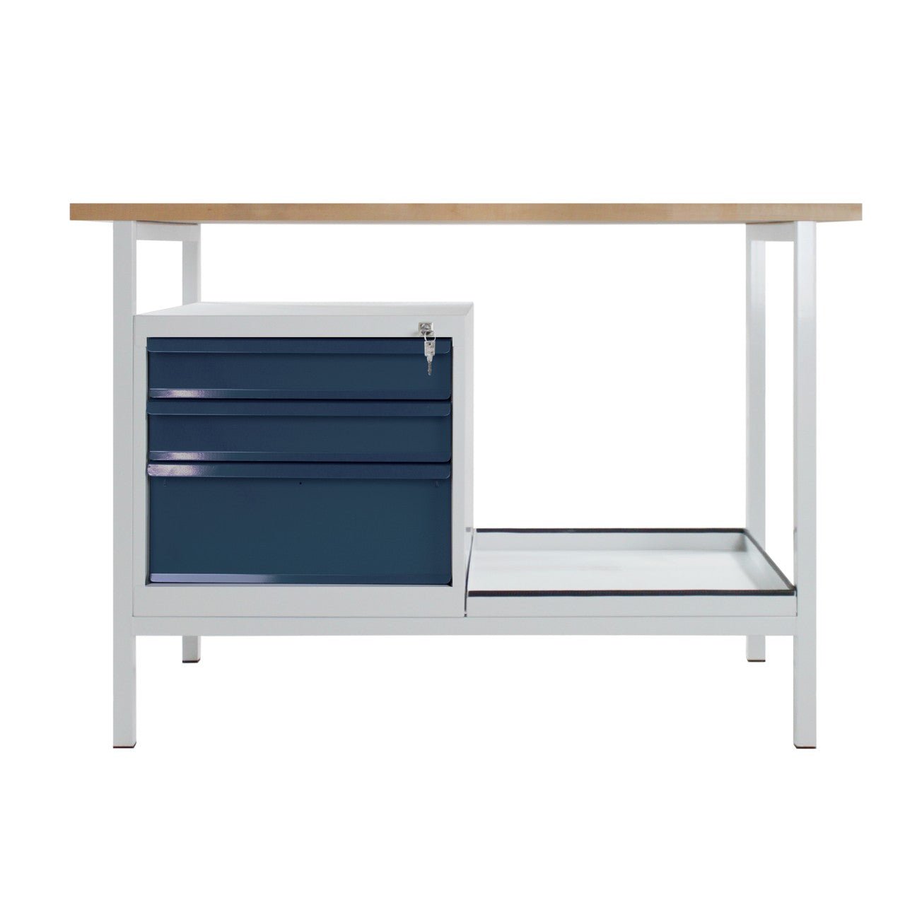 ADB Werkbank Eko,3 SL,L1200xB600xH825mm,RAL7035/7016