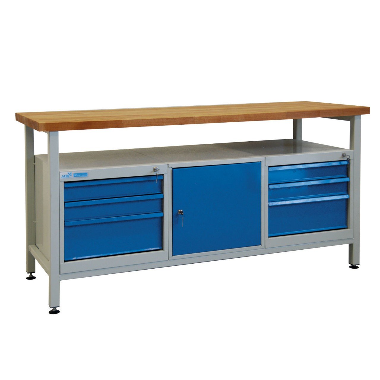 ADB Werkbank / Werkstatt Arbeitstisch 1700x600x840 mm