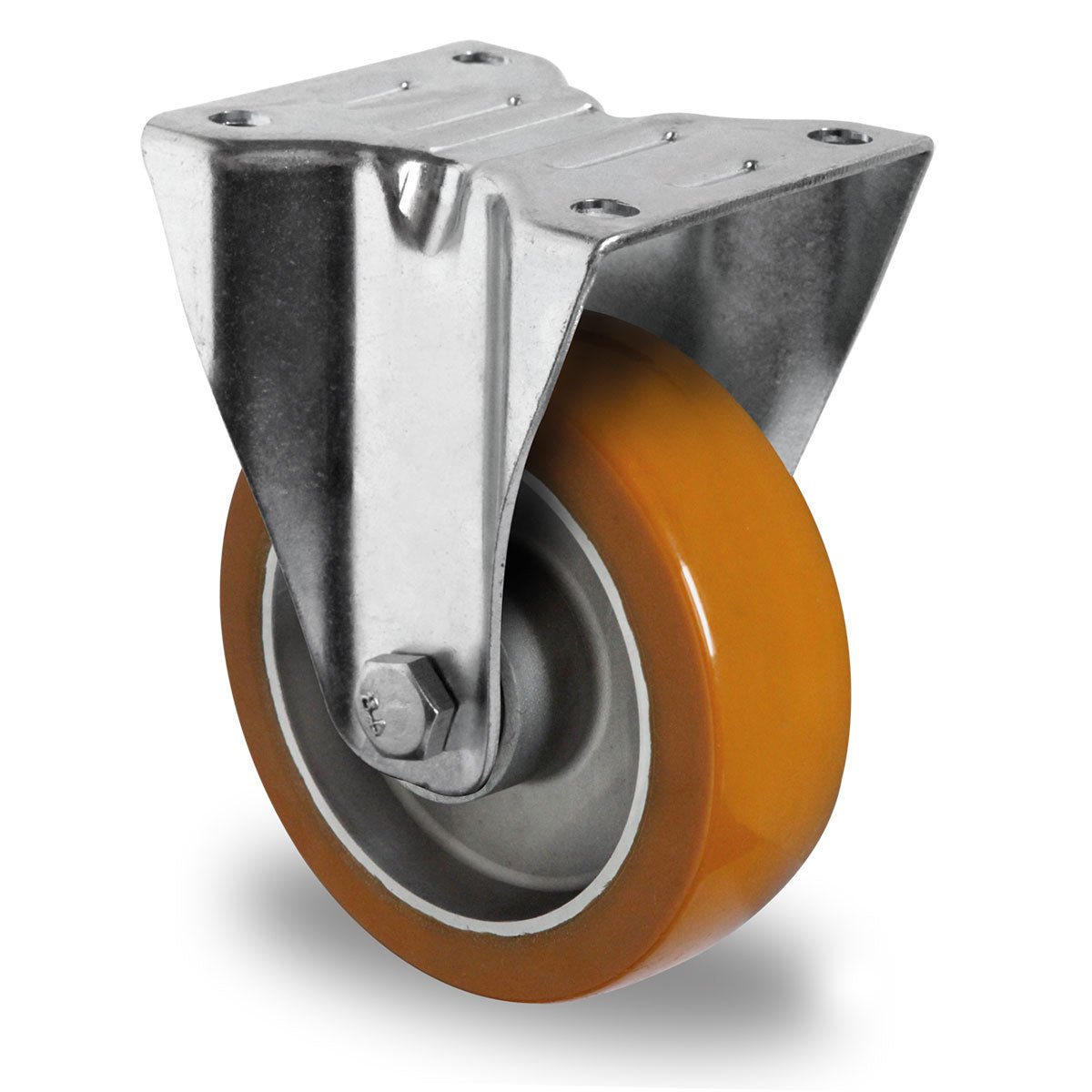 Bockrolle, Ø 100 mm, Polyurethan