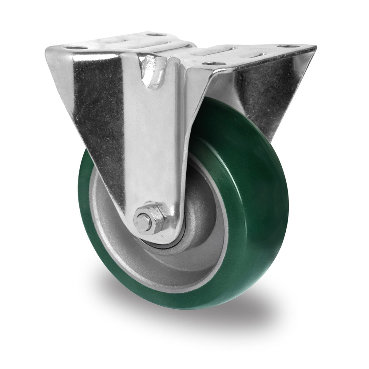 Bockrolle, Ø 100 mm, Polyurethan