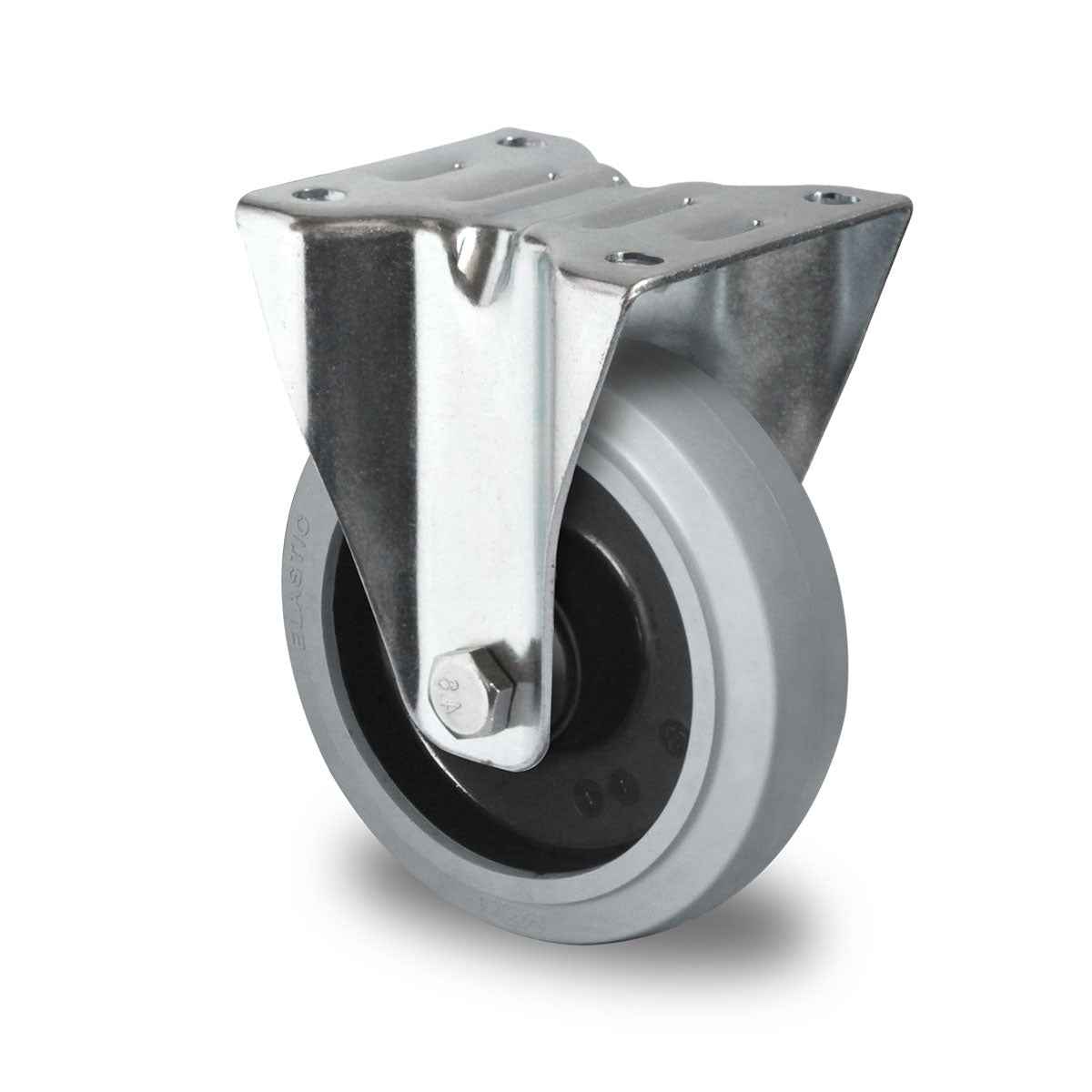 Bockrolle, Ø 100 mm, Elastik