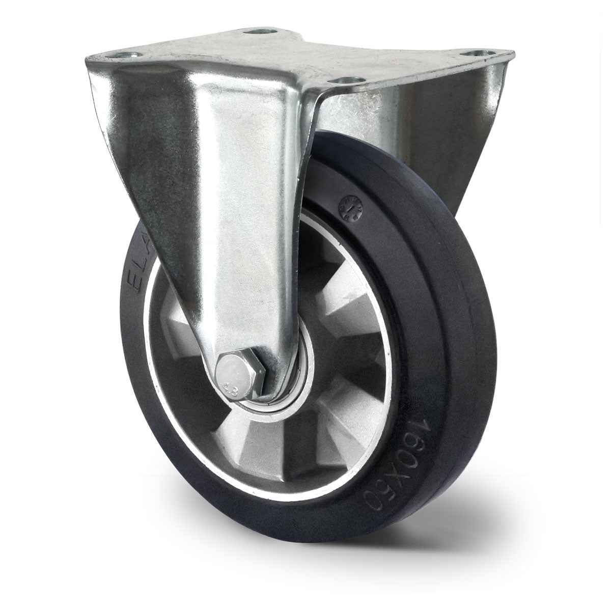 Bockrolle, Ø 160 mm, Doppel-Kugellager