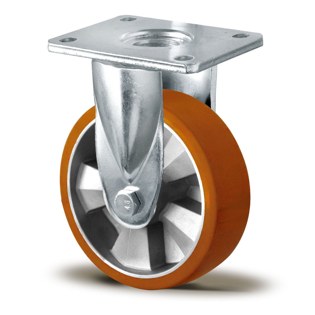 Bockrolle ø 160 mm Serie BAU5 Doppelkugellager M - Serie - Abrollwerk