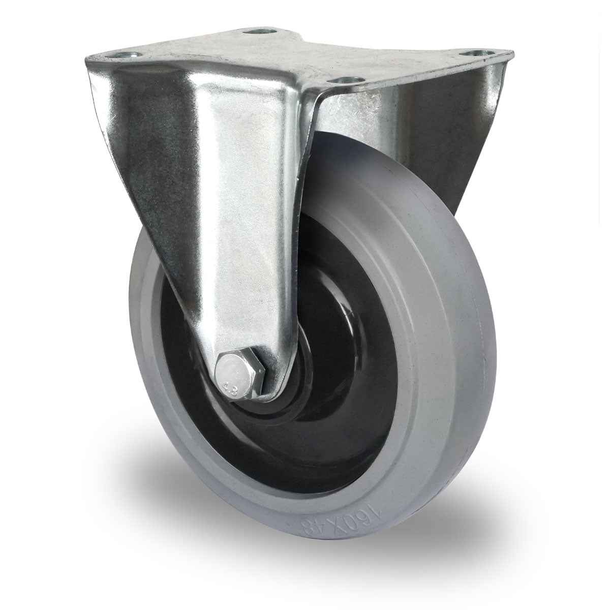Bockrolle, Ø 160 mm, Elastik