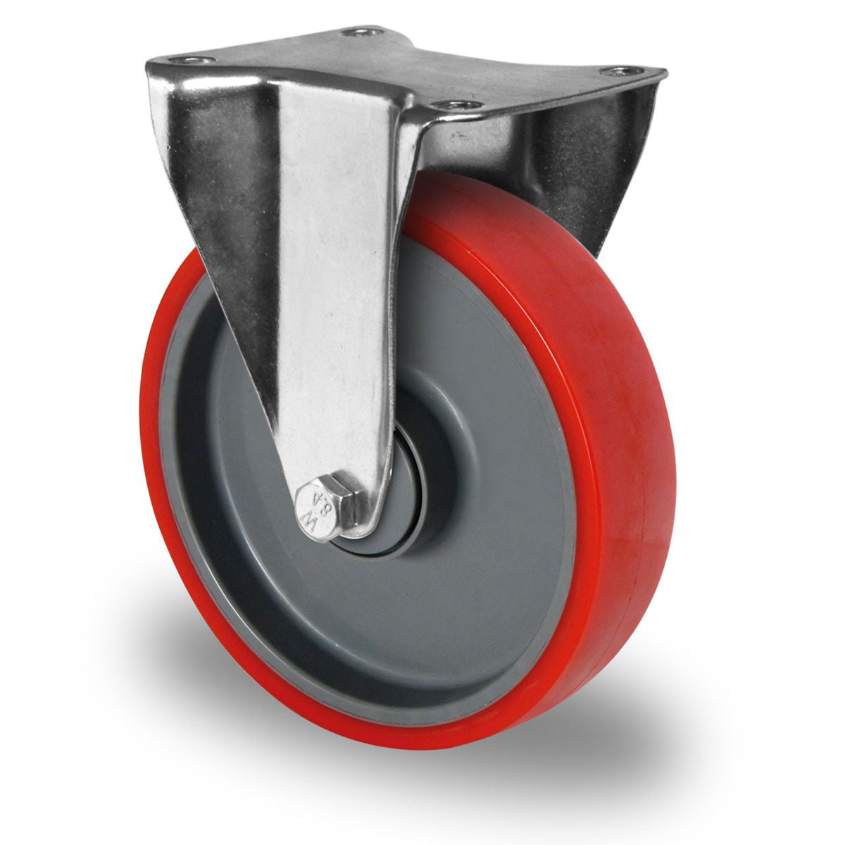 Bockrolle ø 200 mm Serie N2U6 Doppelkugellager - Abrollwerk