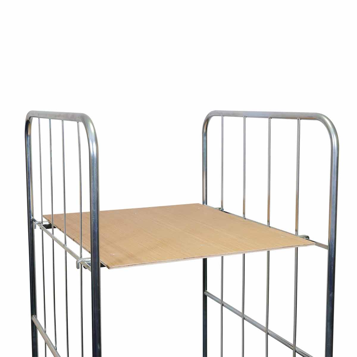 Holzzwischenboden für Rollbehälter, 724 x 815 mm, ohne AK / einlegbar