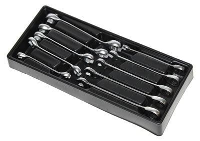 Ringratschen-/Gabelschlüssel-Set, 10 teilig, off