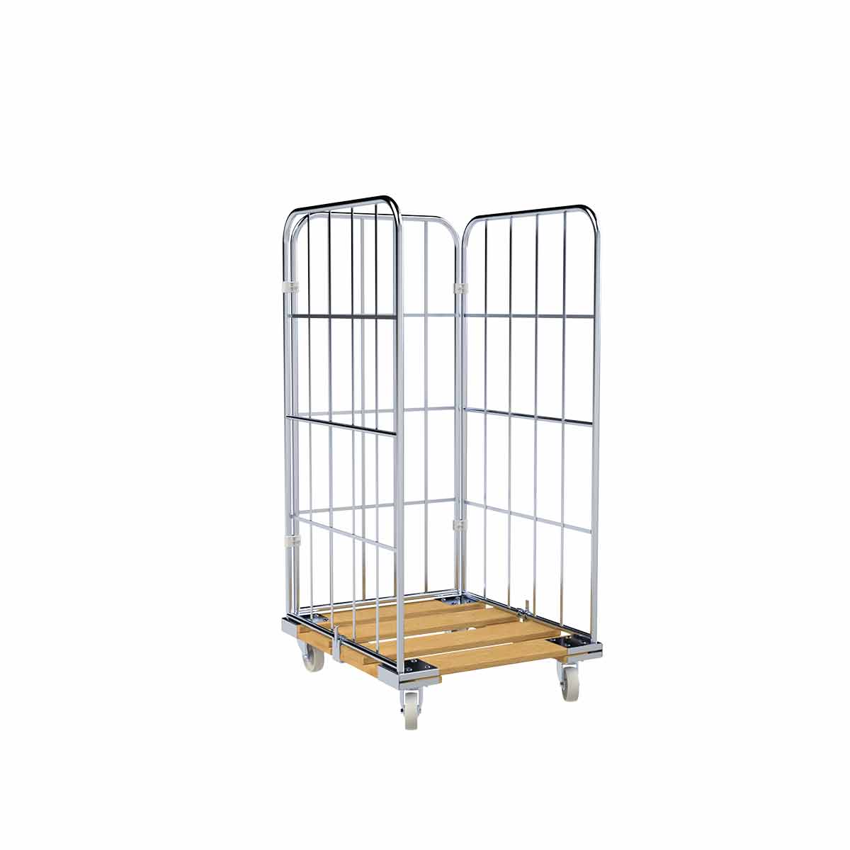 Rollbehälter 1350 HO, 724 x 810 mm, 3-seitig, Cr 3