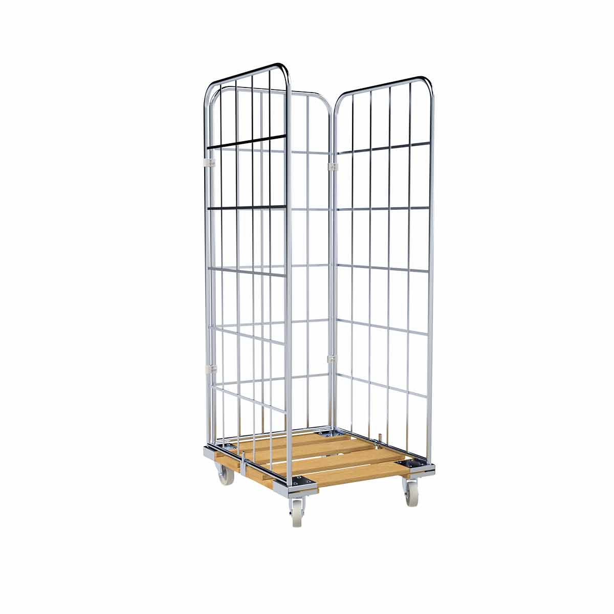 Rollbehälter 1650 HO, 724 x 810 mm, 3-seitig, Cr 3