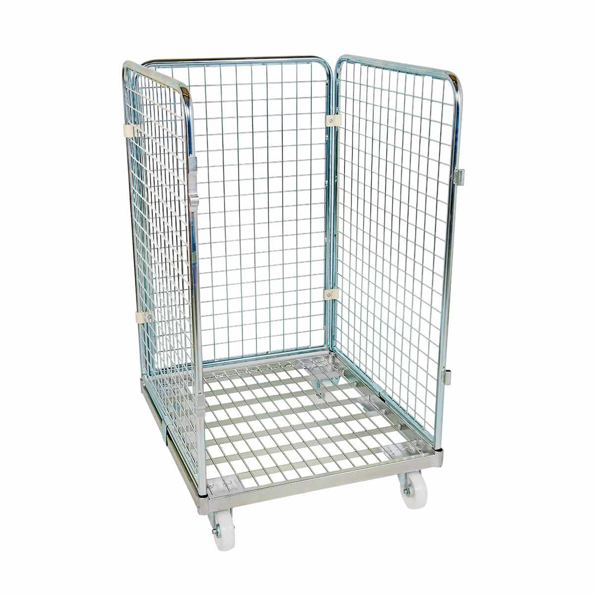Rollbehälter ADB 1020 ME, 710 x 800 mm, 3-seitig, Cr 3