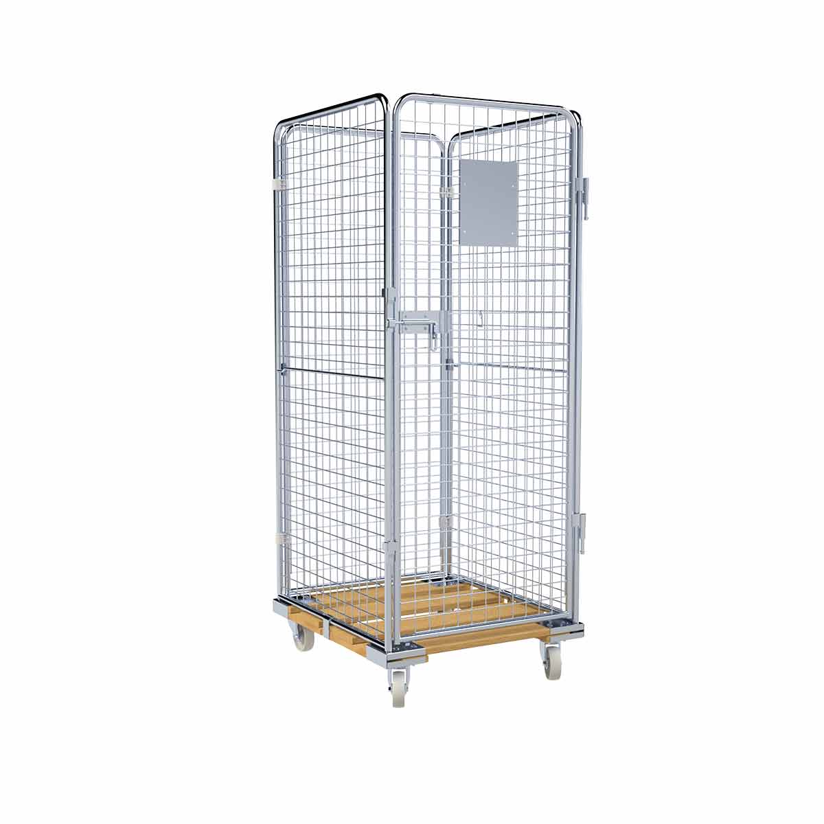 Rollbehälter ADB 1600 HO, 724 x 810 mm, 4-seitig, 1 Tür, Cr 3