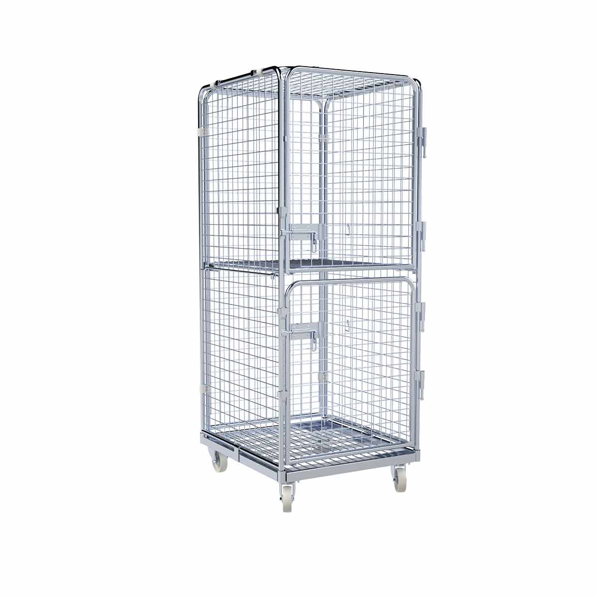 Rollbehälter ADB 1600 ME, 710 x 800 mm, 5-seitig, 2 Türen, 1 ZWB