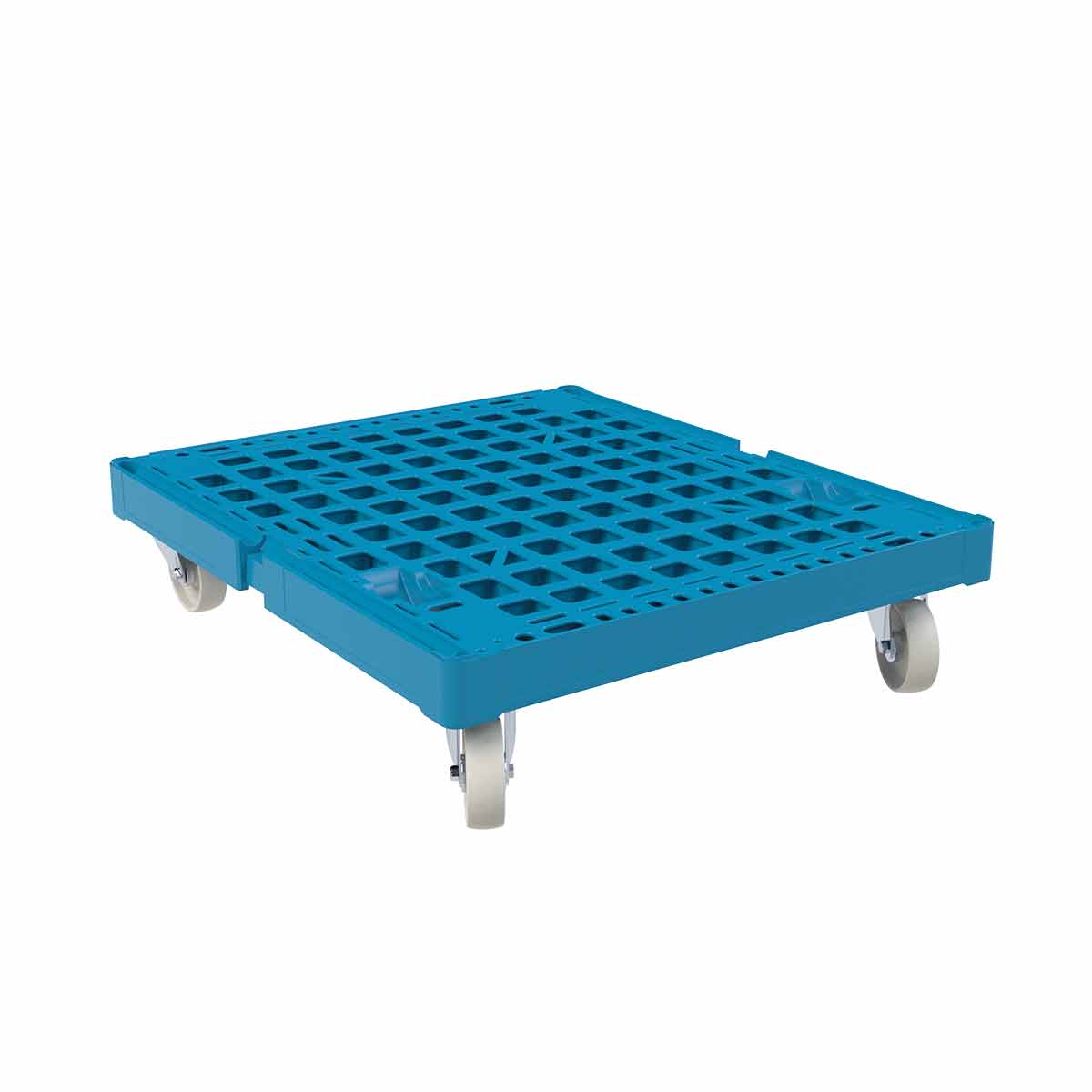 Rollplatte KU blau, 724 x 815 mm, ø 108 PP - Abrollwerk