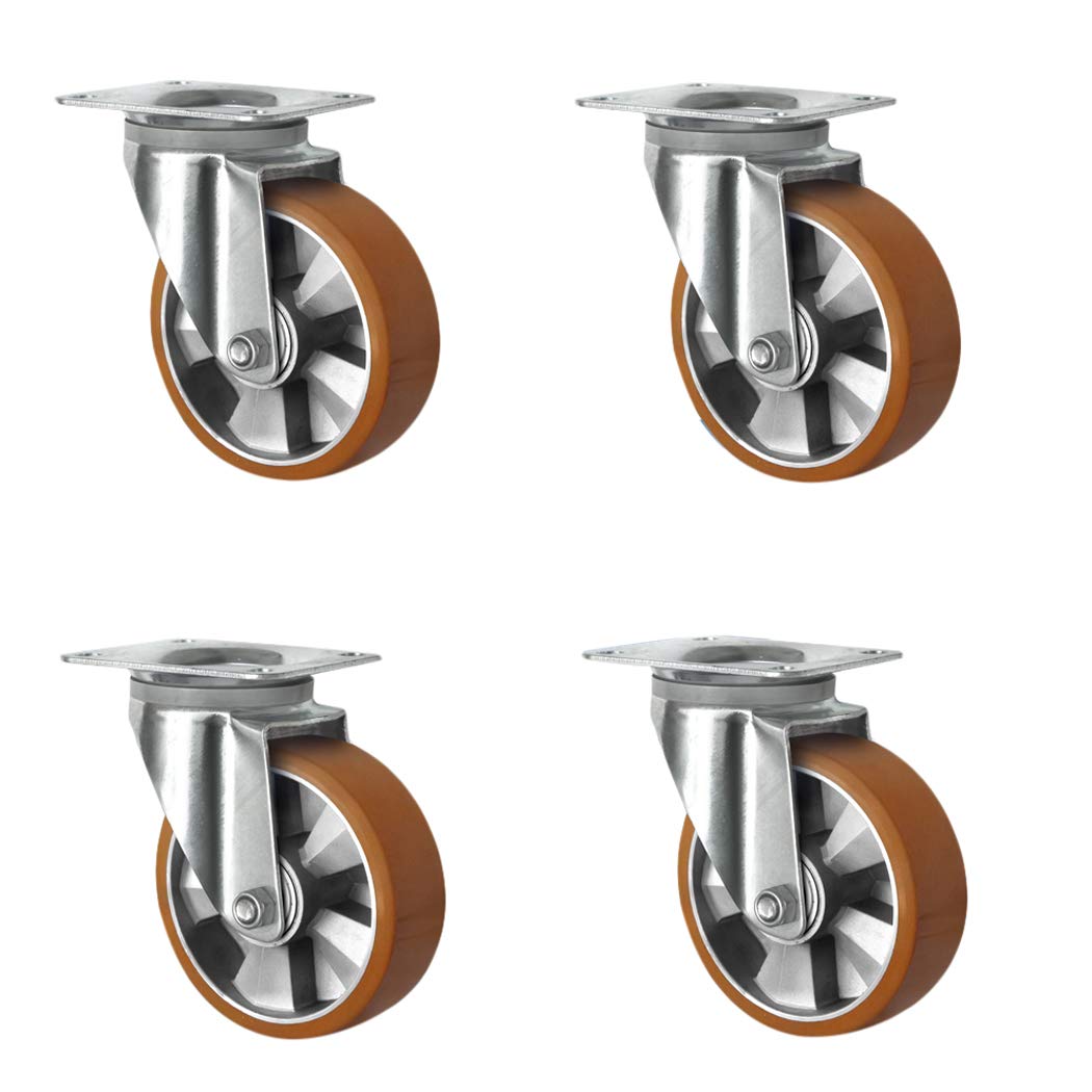 Lenkrolle, Ø 125 mm, Polyurethan, bis 1500 kg