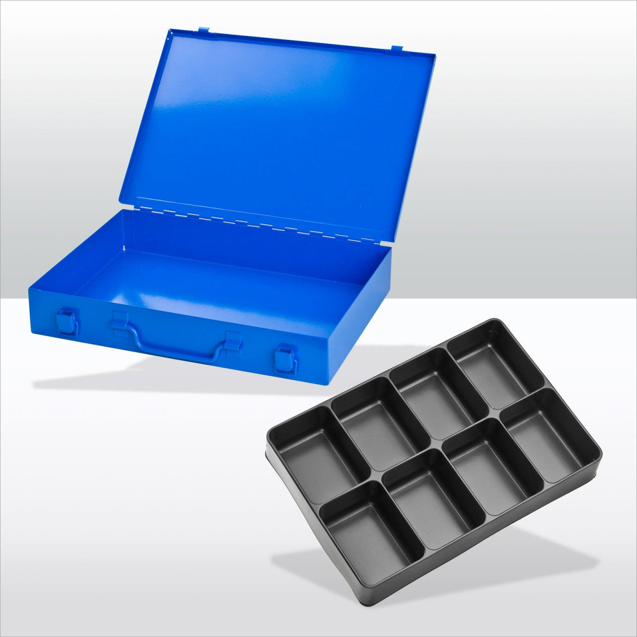 Werkzeugkofferset m.8-fach Einteiler