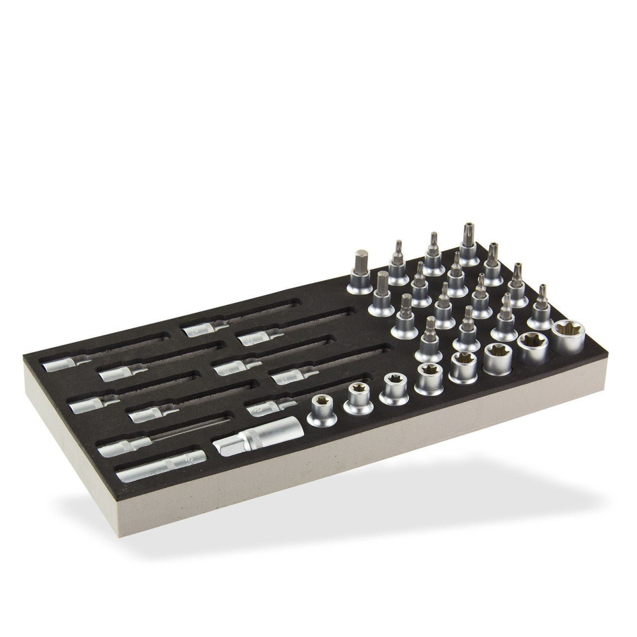 ADB Innensechskant-/Innensechsrund-Set 1/2", 36-tlg