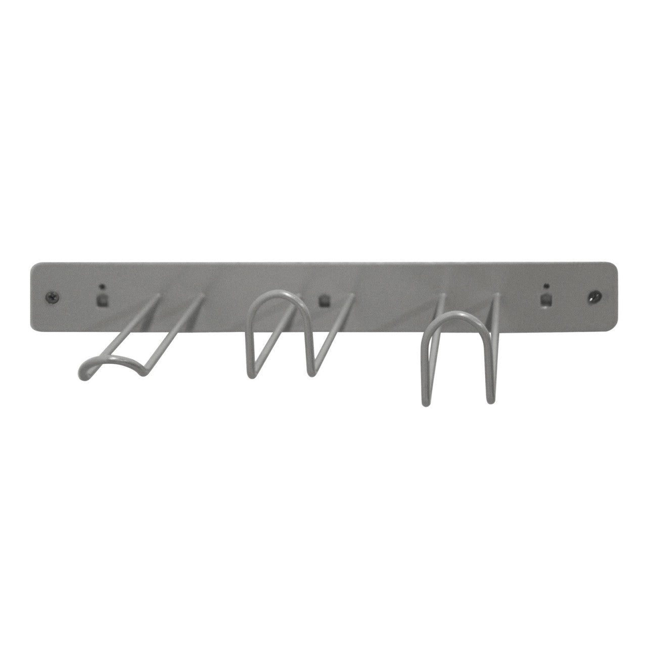 ADB Kabelhalter-Wandhalter, 3-fach, B 400 x H 50 mm, grau
