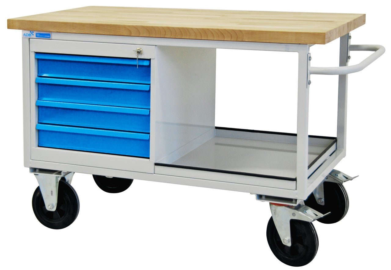 ADB Mobile Werkbank mit 4 Schubladen