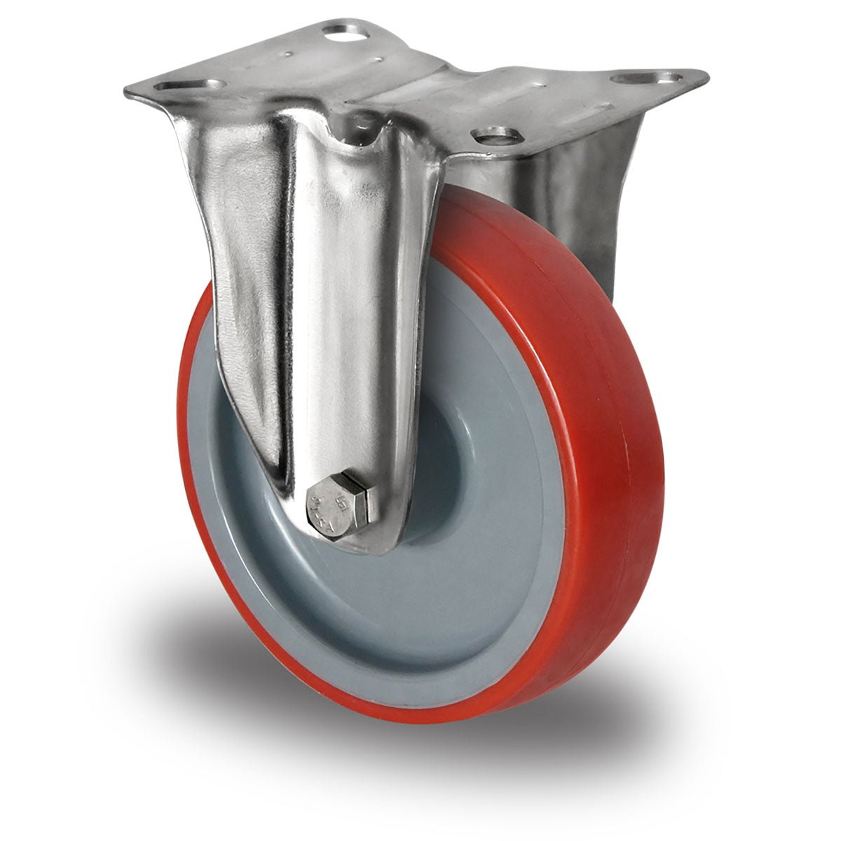 Bockrolle, Ø 100 mm, Polyurethan