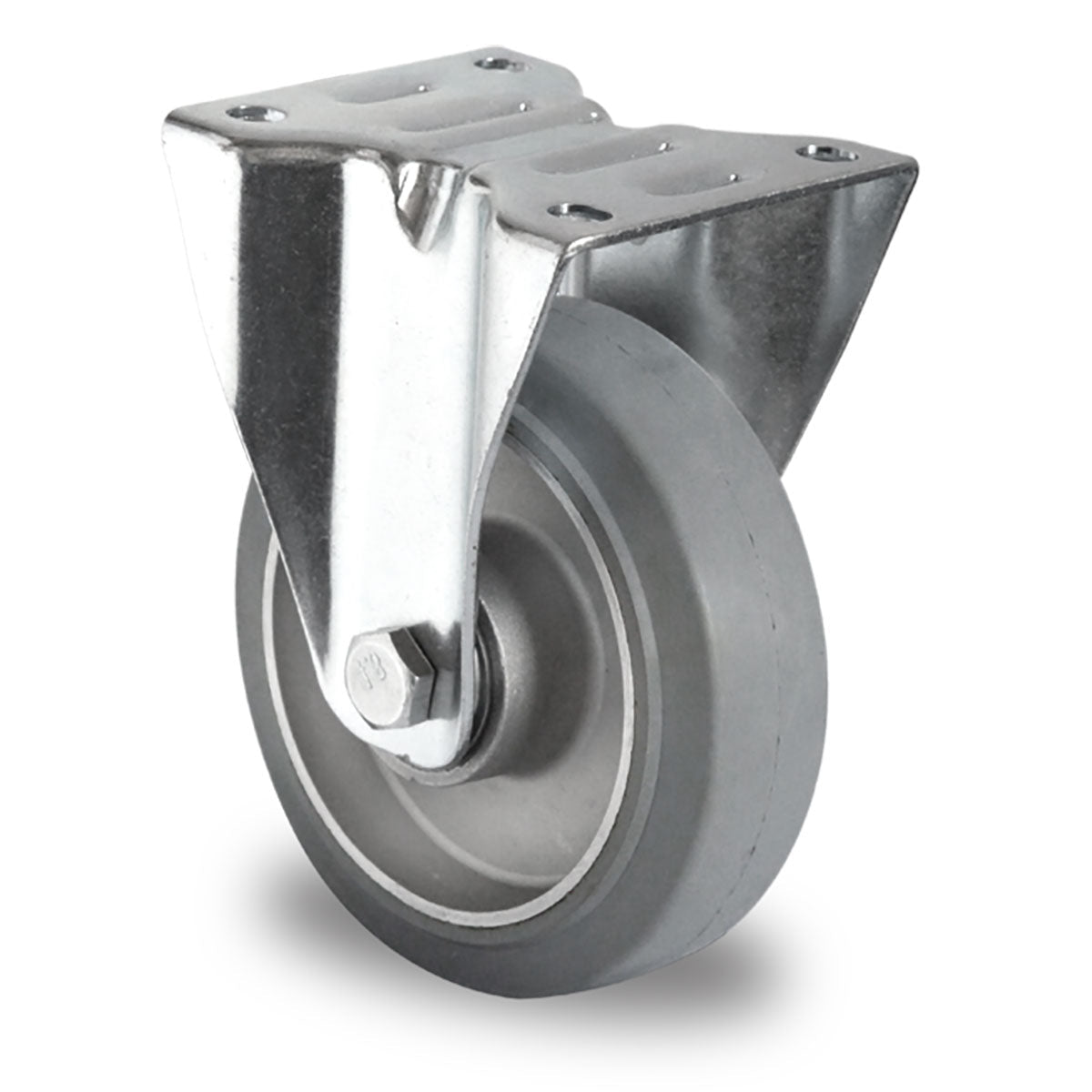 Bockrolle, Ø 125 mm, Elastik