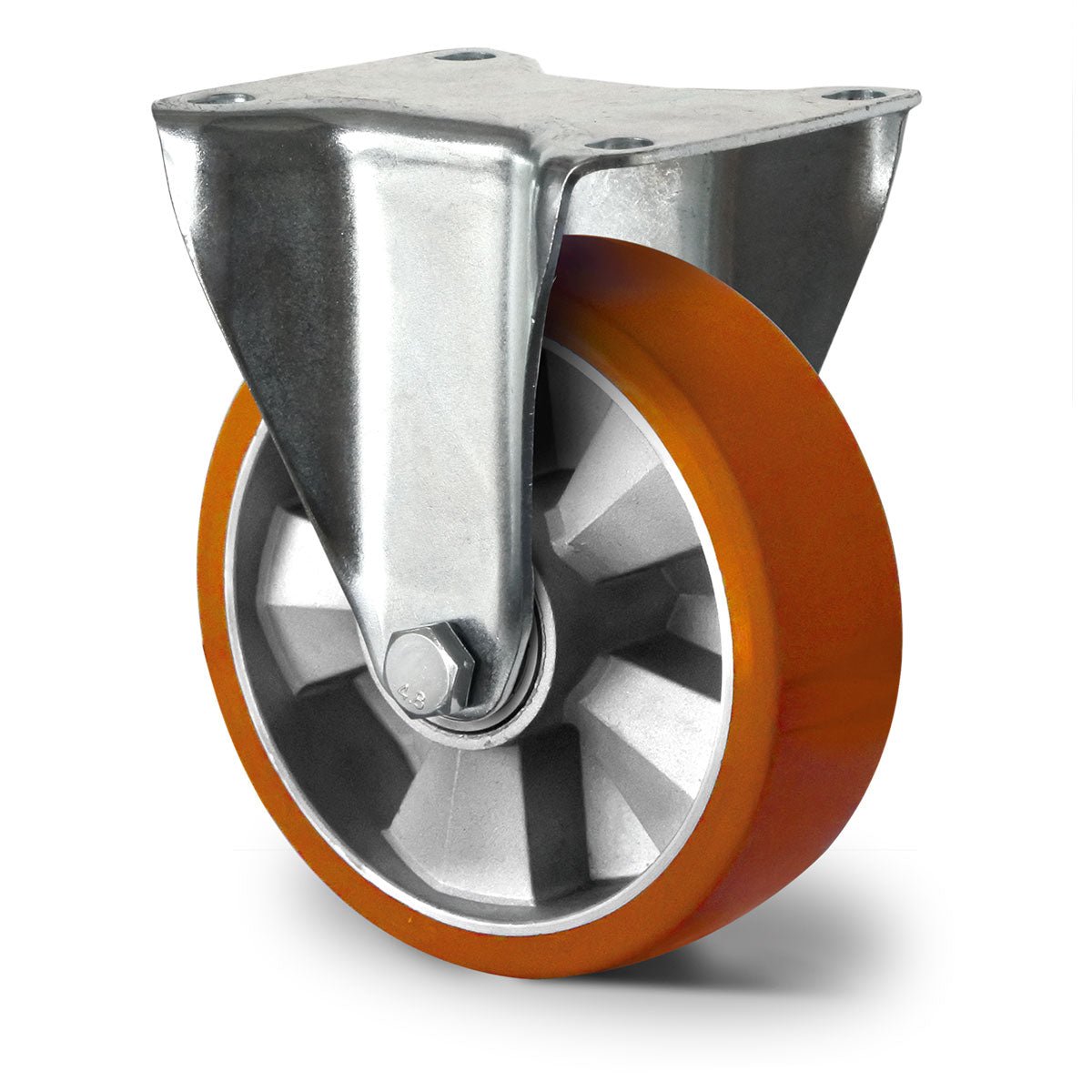 Bockrolle ø 125 mm Serie BAU5 Doppelkugellager - Abrollwerk