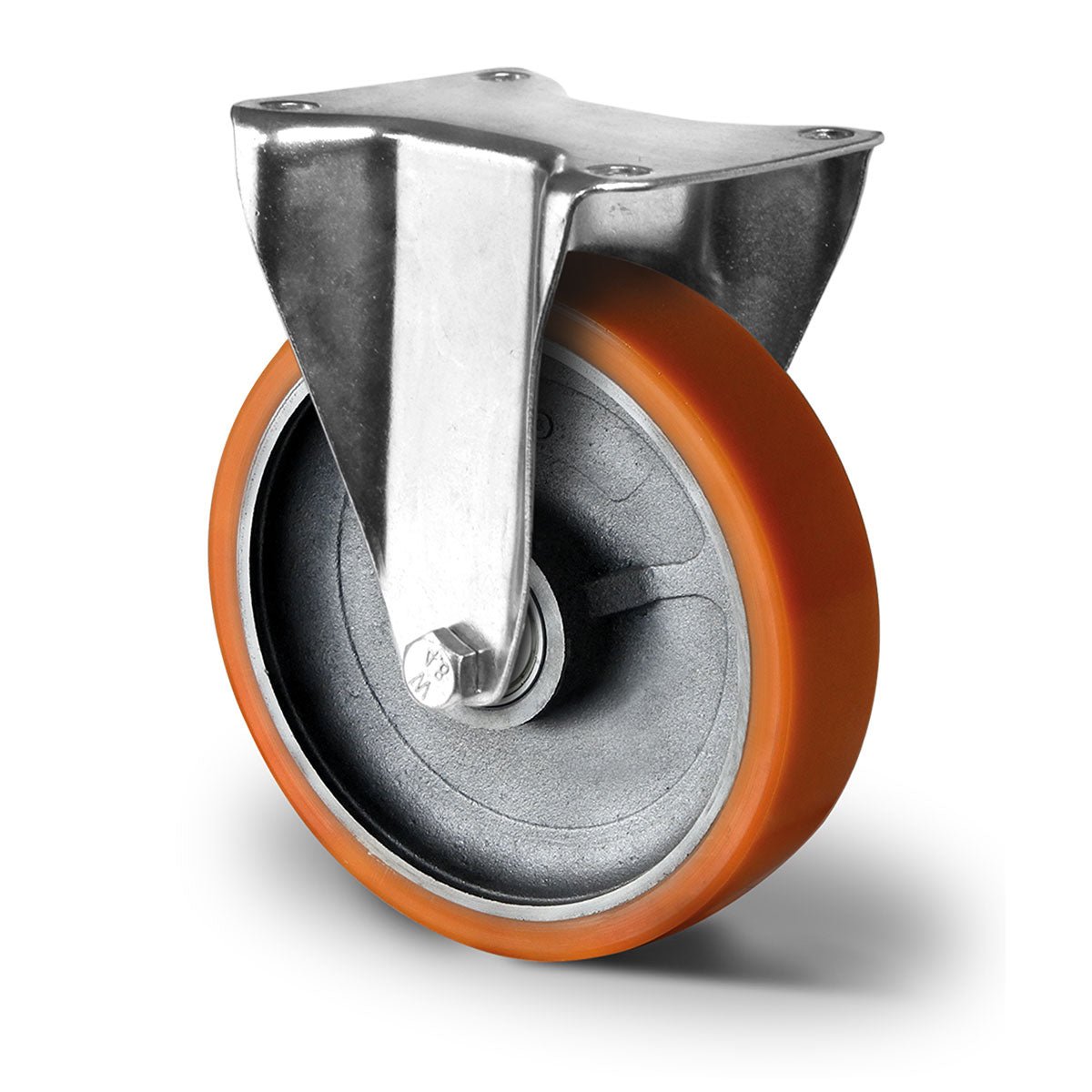 Bockrolle, Ø 125 mm, Polyurethan