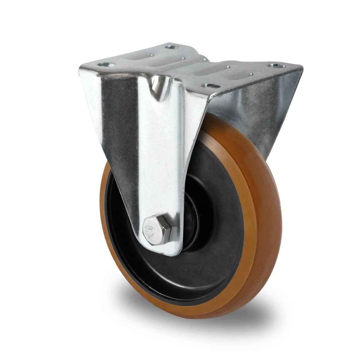 Bockrolle, Ø 125 mm, Polyurethan