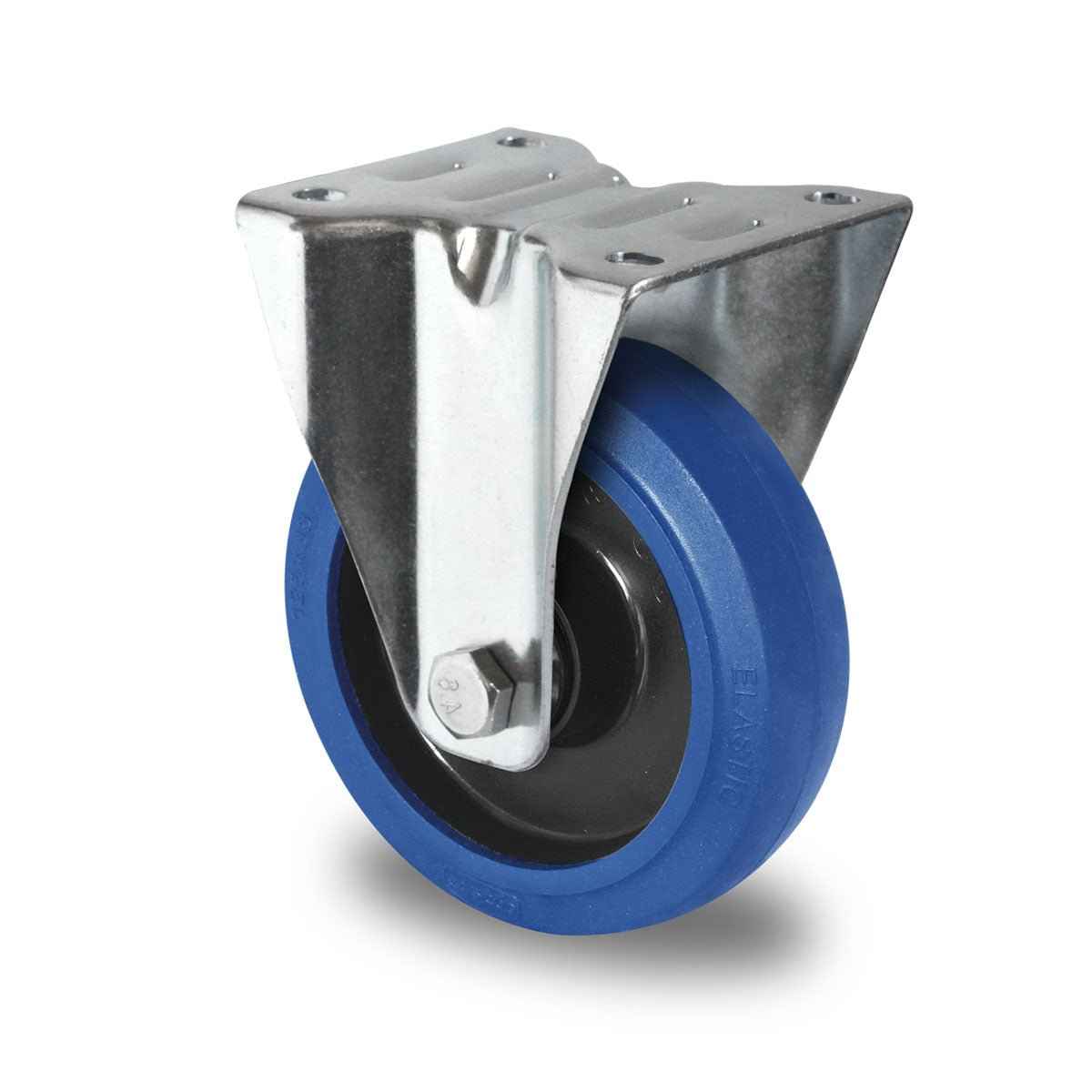 Bockrolle, Ø 125 mm, Elastik