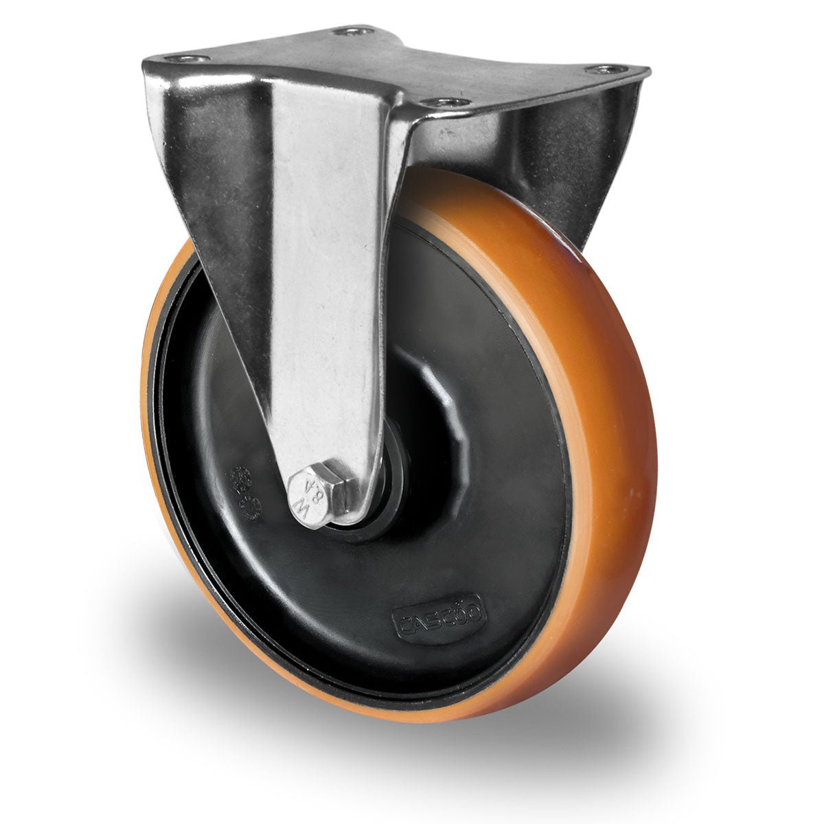Bockrolle, Ø 125 mm, Polyurethan