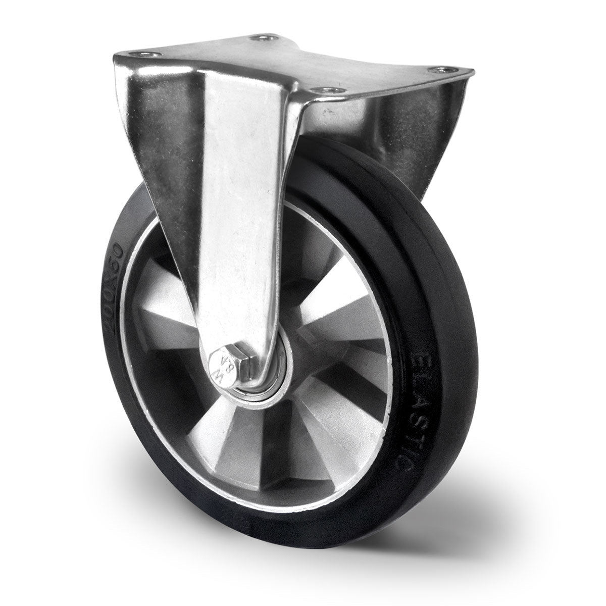 Bockrolle ø 200 mm Serie BAF4 Doppelkugellager L - Serie - Abrollwerk