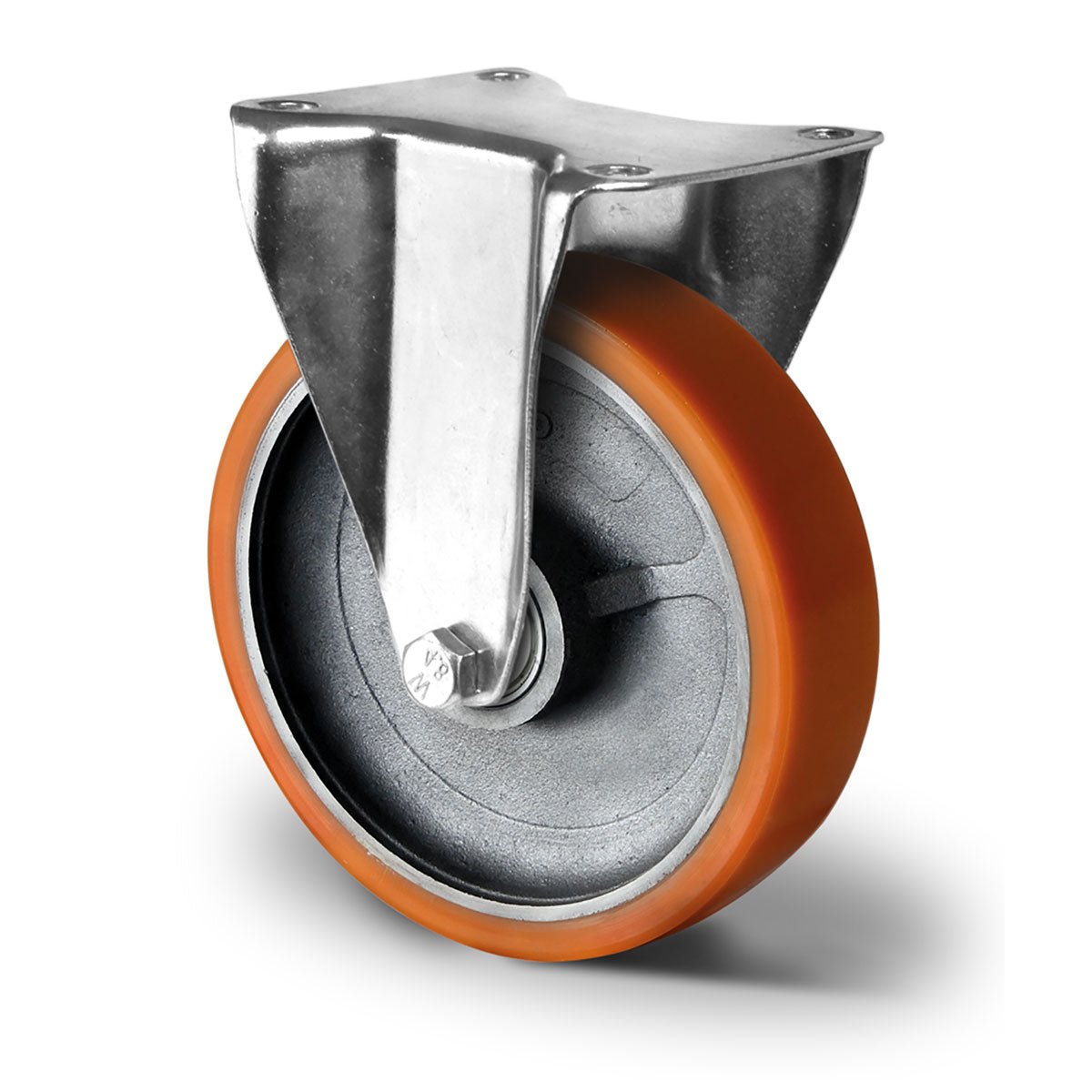 Bockrolle, Ø 200 mm, Polyurethan