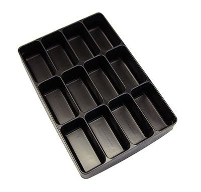 Einleger / Einteiler schwarz 12-fach