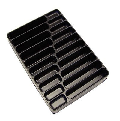 Einleger / Einteiler schwarz 20-fach