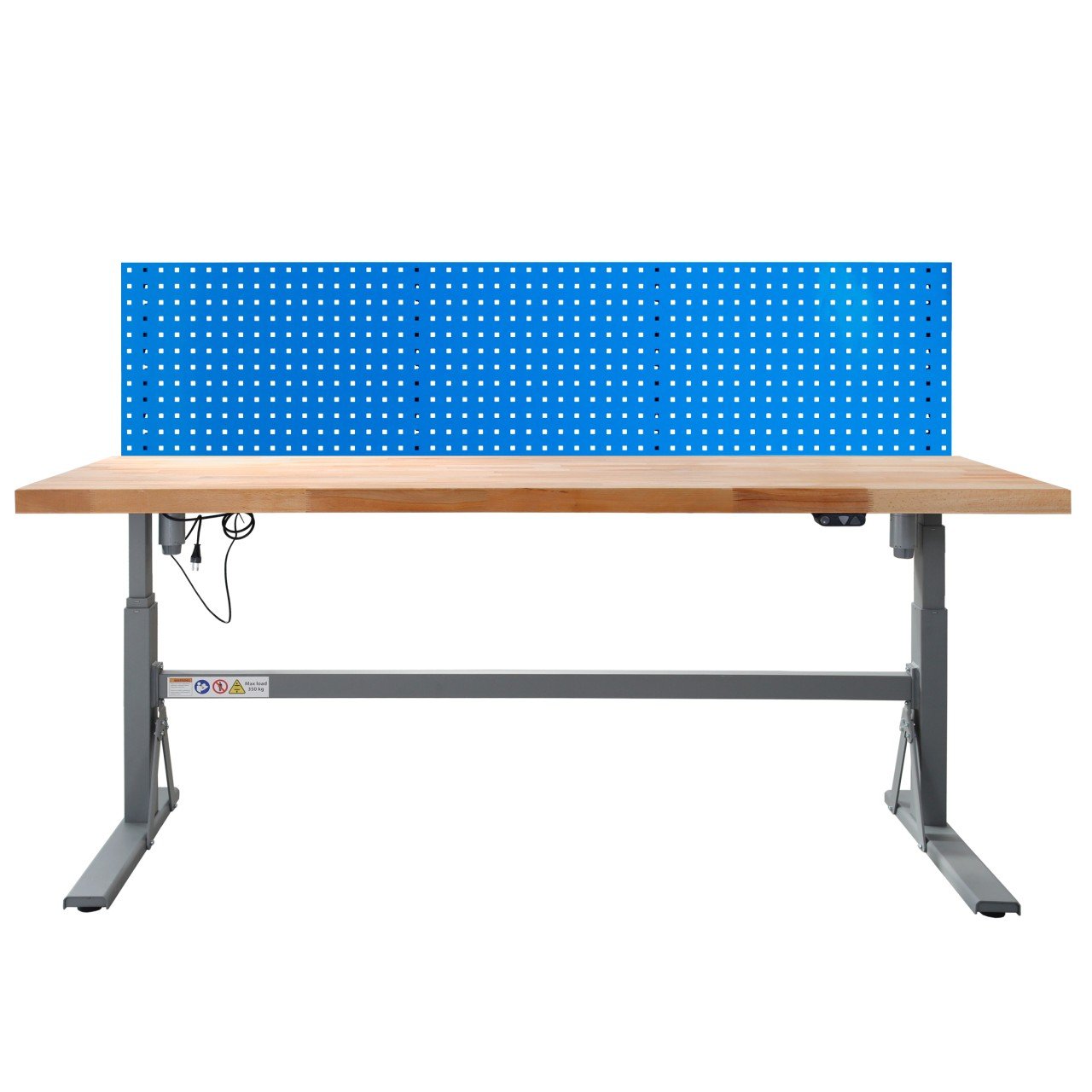 Elektr. Werkbank "HEAVY" mit Lochwand