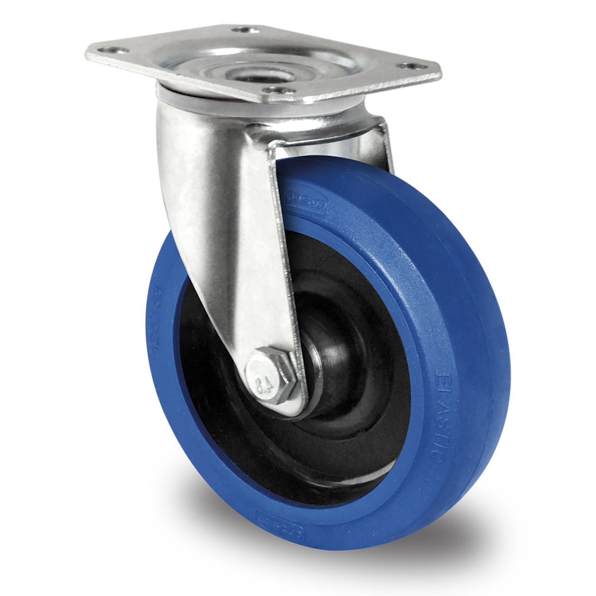 Lenkrolle, Ø 125 mm, Elastik