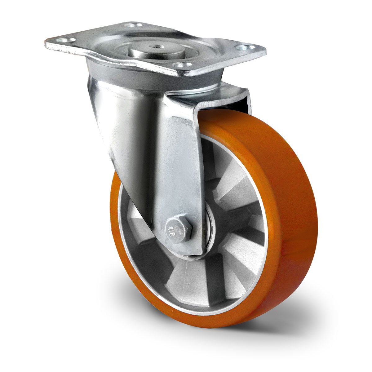 Lenkrolle ø 160 mm Serie BAU5 Doppelkugellager K - Serie - Abrollwerk