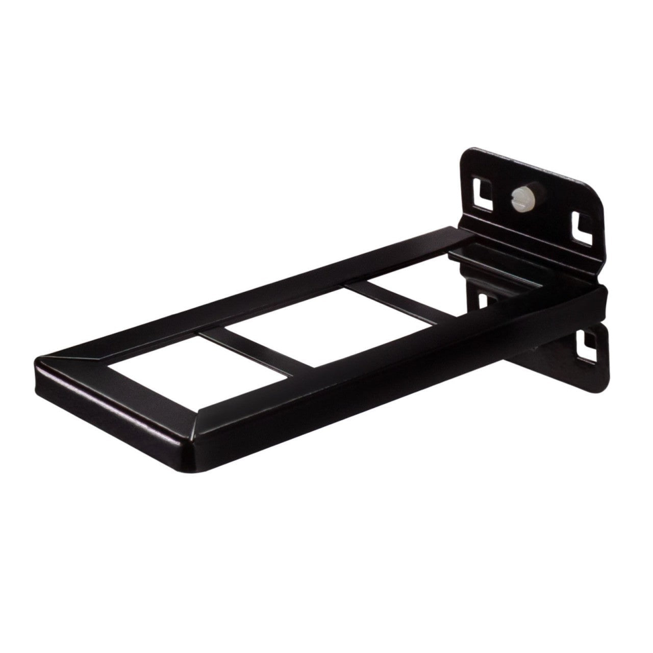 Lochwand-Halter, 3-fach unterteilt