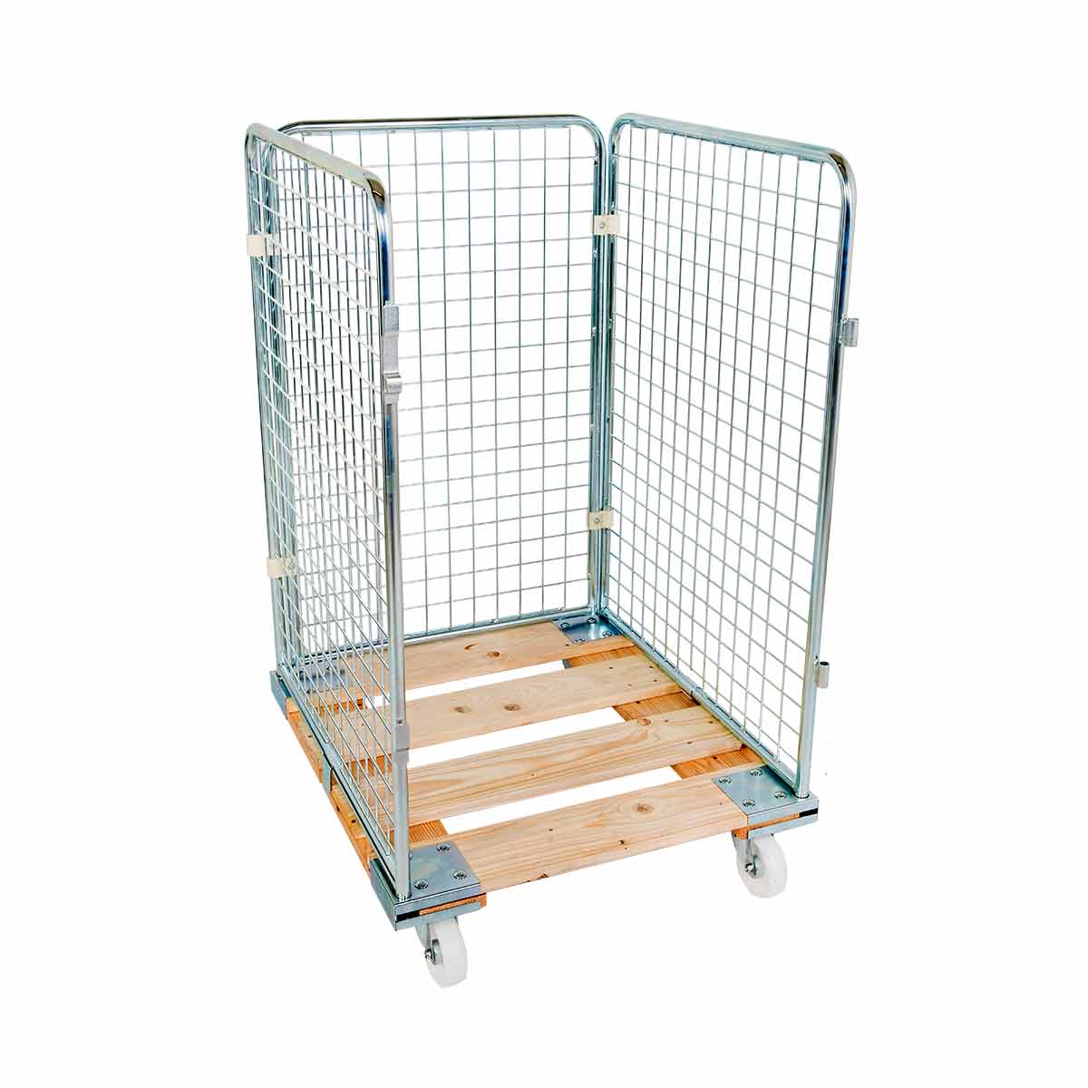 Rollbehälter ADB 1020 HO, 724 x 810 mm, 3-seitig, Cr 3