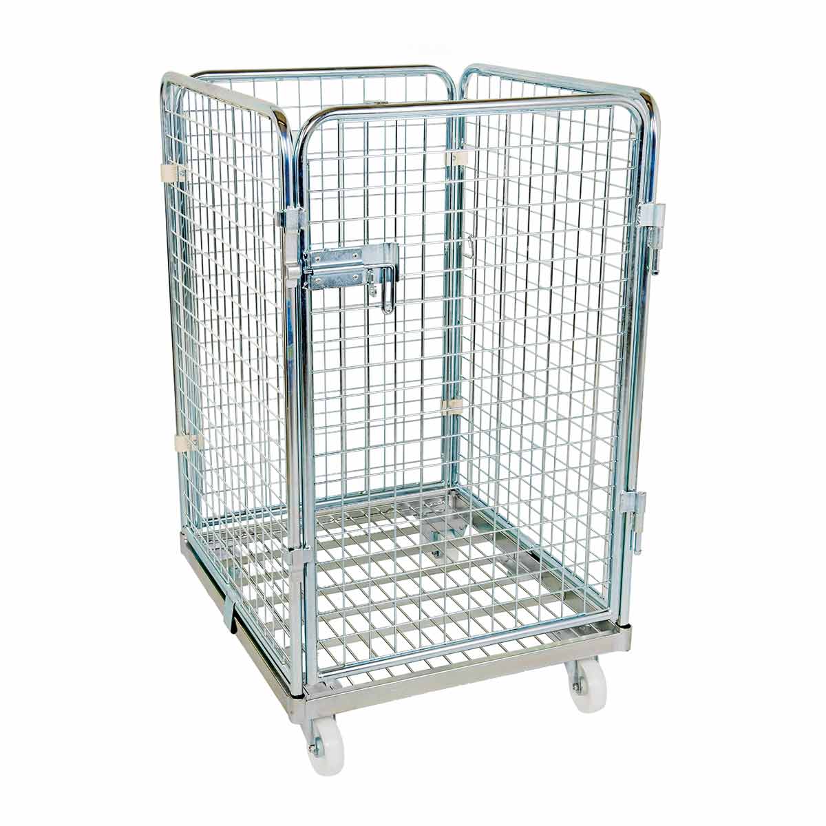 Rollbehälter ADB 1020 ME, 710 x 800 mm, 4-seitig, 1 Tür, Cr 3