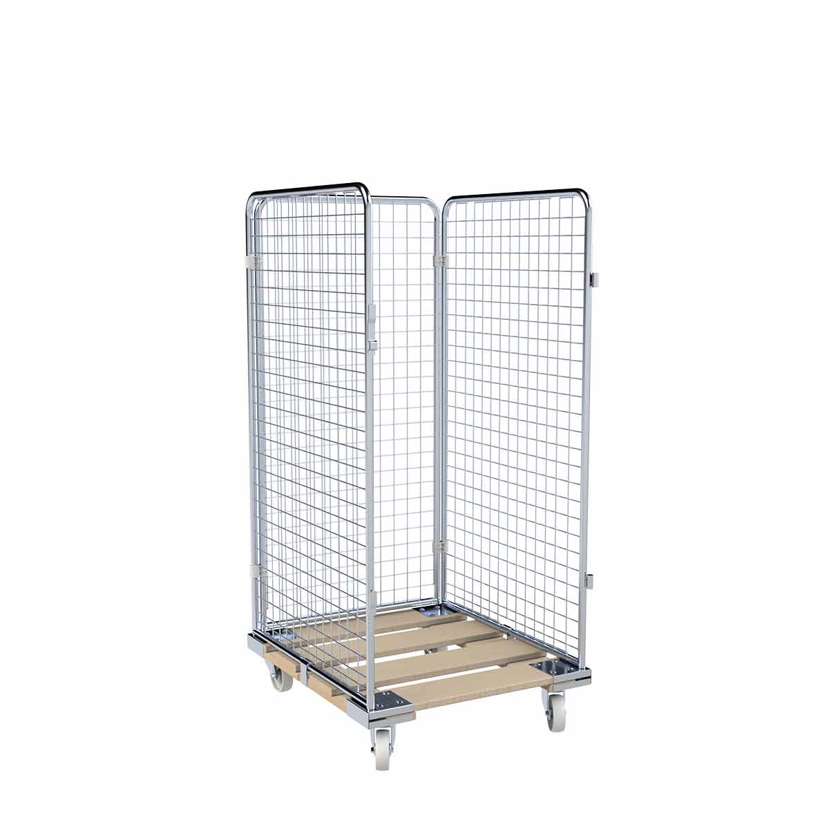 Rollbehälter ADB 1350 HO, 724 x 810 mm, 3-seitig, Cr 3