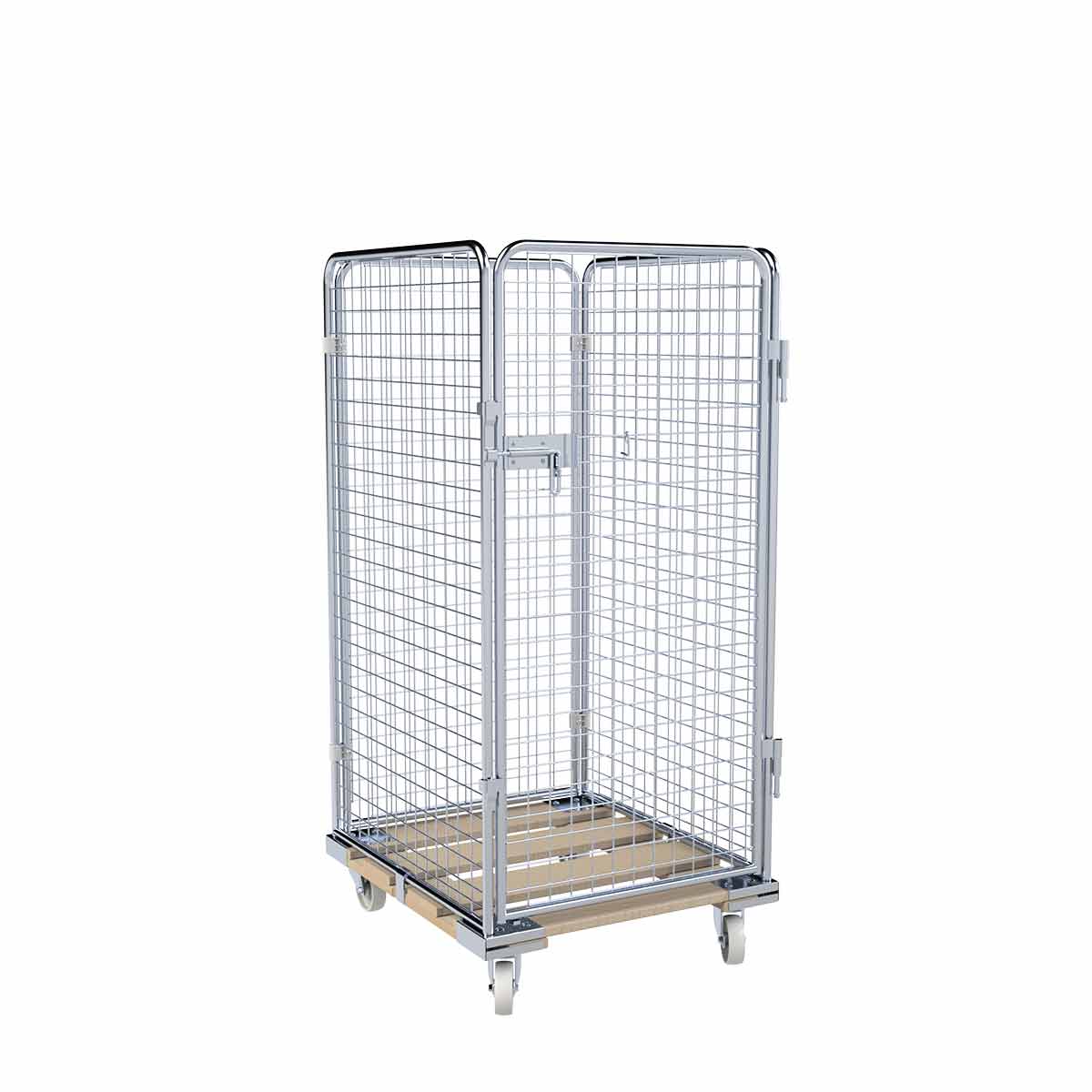 Rollbehälter ADB 1350 HO, 724 x 810 mm, 4-seitig, 1 Tür, Cr 3