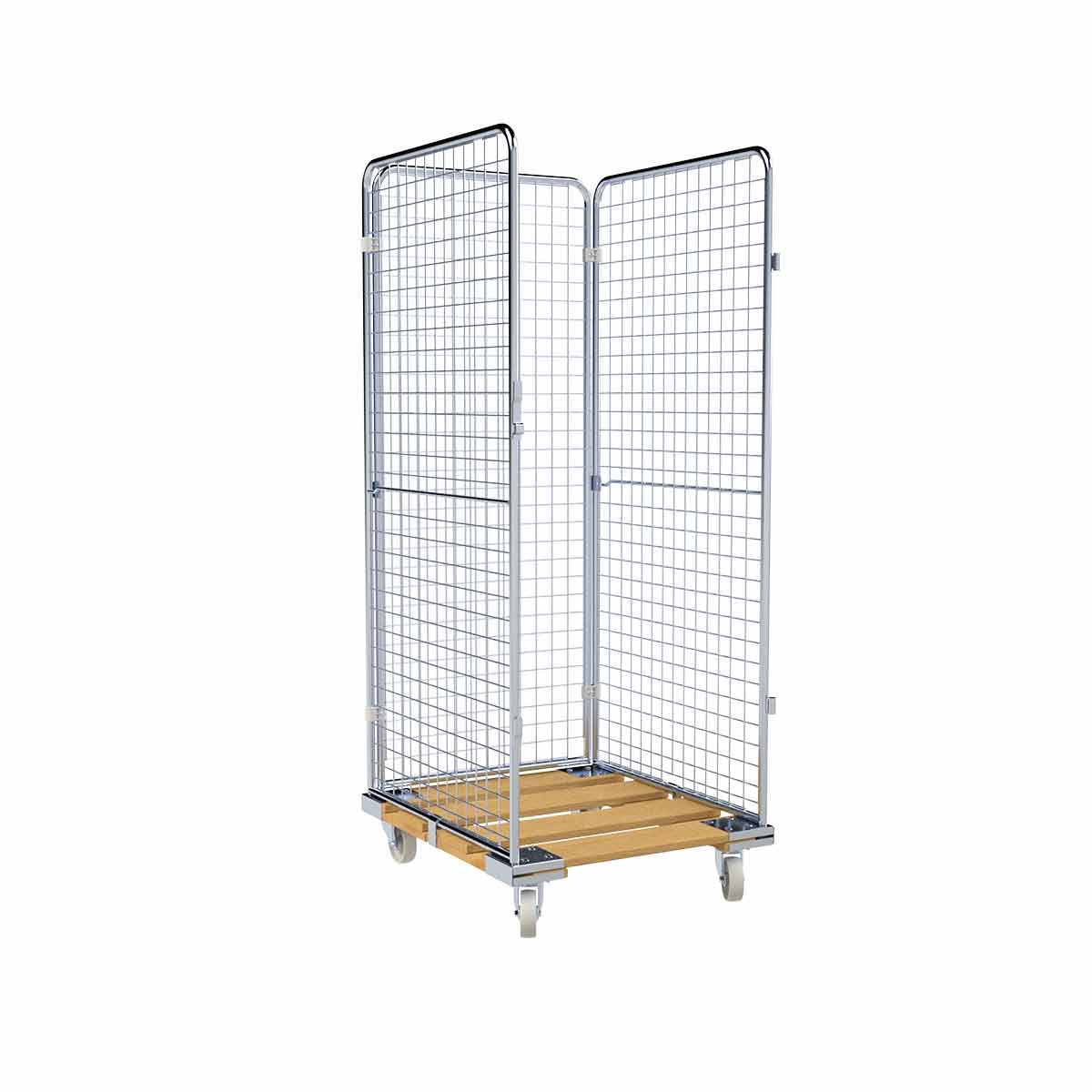 Rollbehälter ADB 1600 HO, 724 x 810 mm, 3-seitig, Cr 3