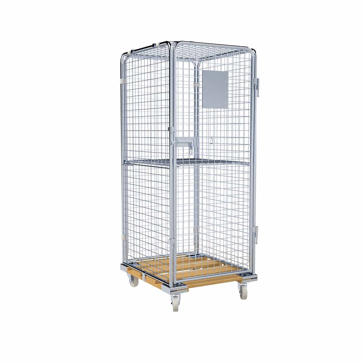 Rollbehälter ADB 1600 HO, 724 x 810 mm, 5-seitig, 1 Tür, 1 ZWB