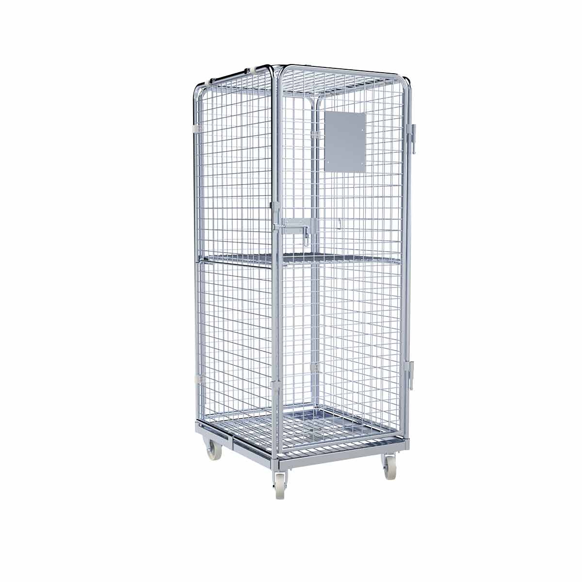 Rollbehälter ADB 1600 ME, 710 x 800 mm, 5-seitig, 1 Tür, 1 ZWB