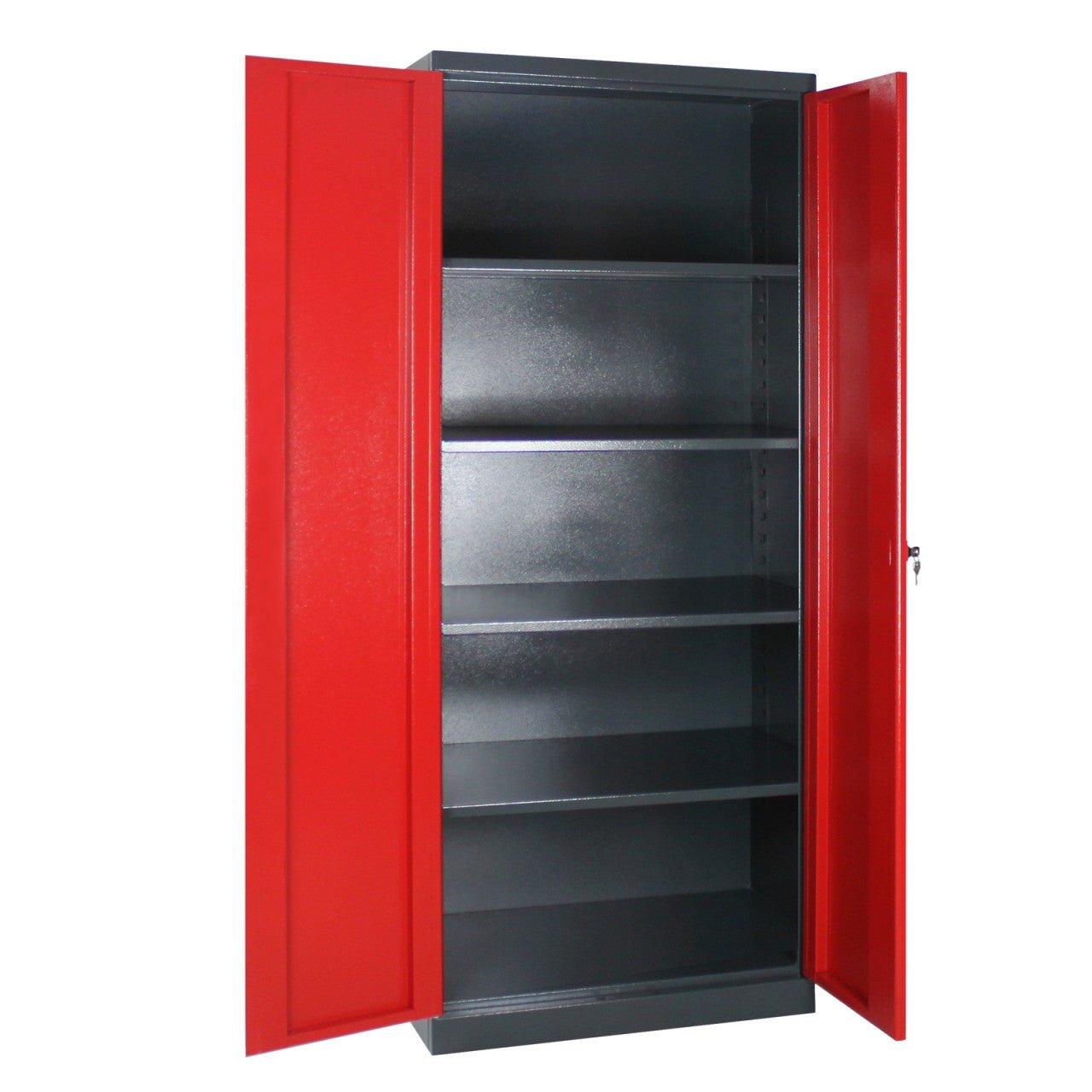 Schrank "L" anthrazit/rot; RAL 7016/3000